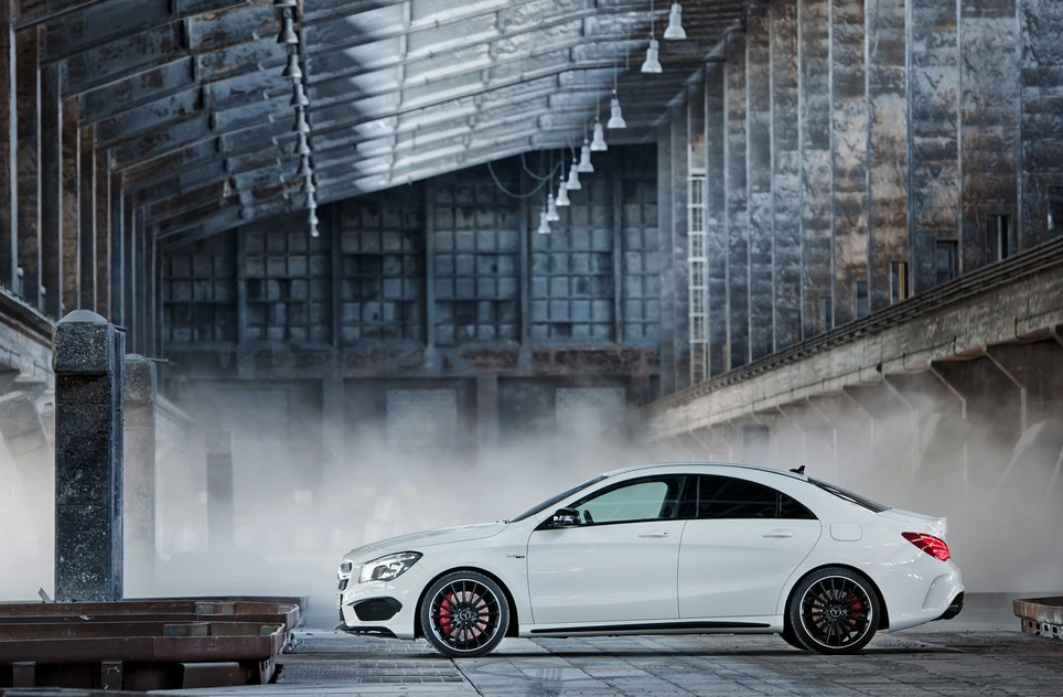 2014 Mercedes-Benz CLA45 AMG white