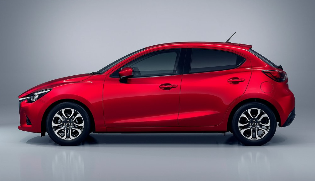 2015 Mazda 2 red