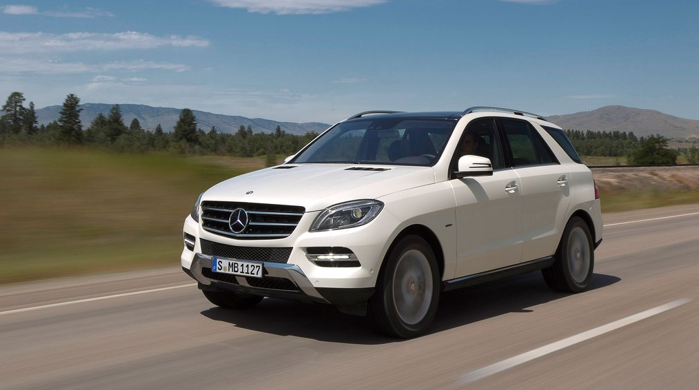 2013 Mercedes-Benz ML white