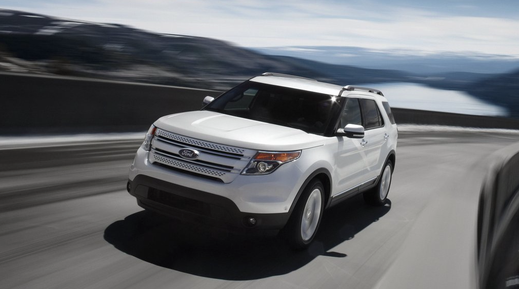 2011 Ford Explorer white