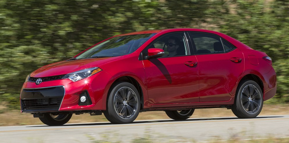 2014 Toyota Corolla S Red