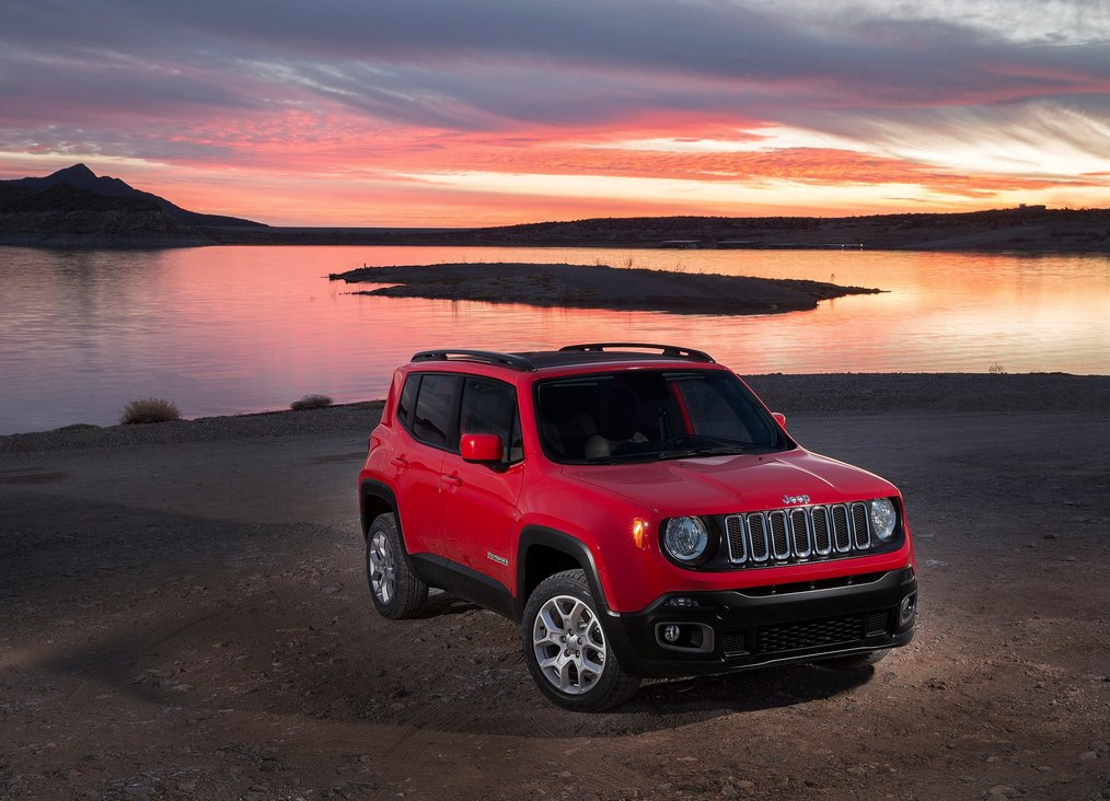 2015 Jeep Renegade red