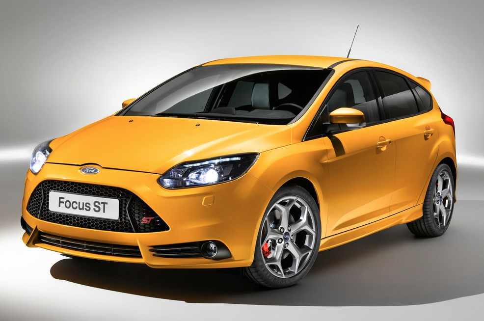 2013 Ford Focus ST yellow