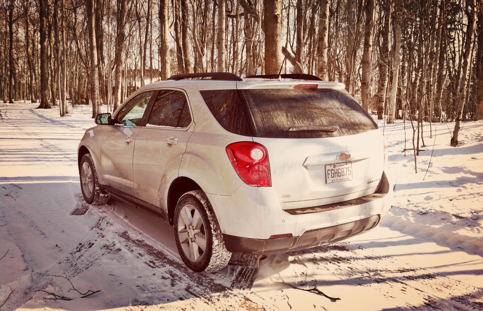 2014 Chevrolet Equinox LT AWD rear angle