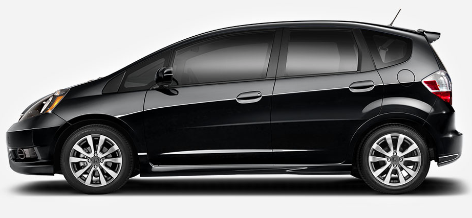 2014 Honda Fit black