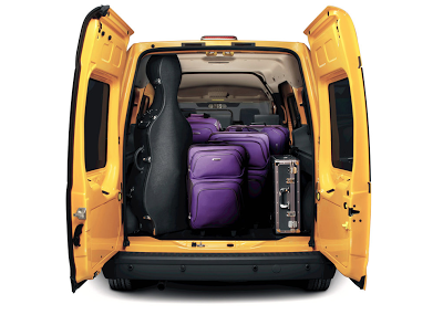 2012 Ford Transit Connect cargo area