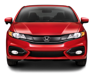 2014 Honda Civic coupe red