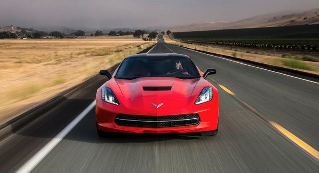 2014 Chevrolet Corvette Stingray C7 red