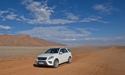 2012 MErcedes-Benz M-Class white