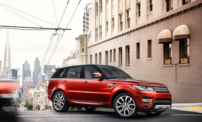 2013 Land Rover Range Rover Sport red