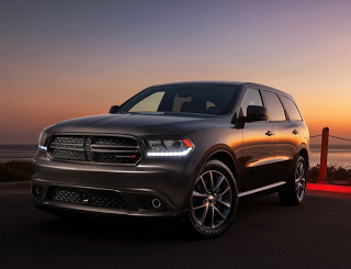 2014 Dodge Durango grey sunset