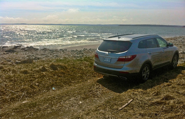 2013 Hyundai Santa Fe XL rear view Nova Scotia bech