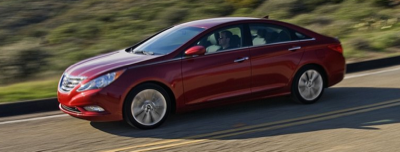 2011 Hyundai Sonata Red