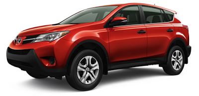 2013 Toyota RAV4 Barcelona Red