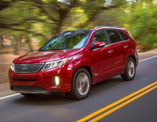 2013 Kia Sorento red