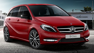 2013 Mercedes-Benz B200 Jupiter Red