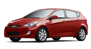 2013 Hyundai Accent Boston Red