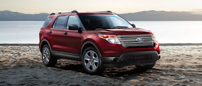 2013 Ford Explorer Red