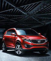 2013 Kia Sportage Red