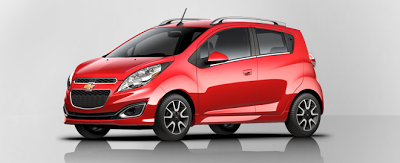 2013 Chevrolet Spark red