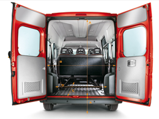 2013 Fiat Ducato Cargo area