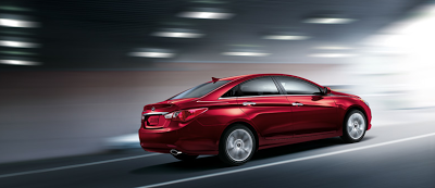 2013 Hyundai Sonata SE red