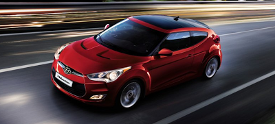 2013 Hyundai Veloster Boston red