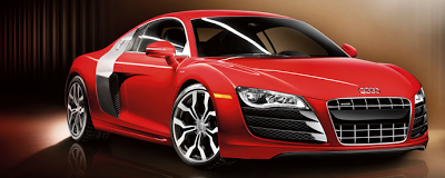 2012 Audi R8 4.2 red