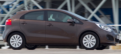 2012 Kia Rio 5-door brown