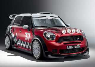 2011 Mini Countryman WRC Rally Car