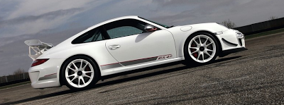 2012 Porsche 911 GT3 RS 4.0 White Profile