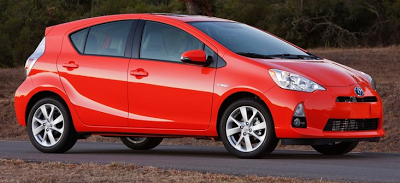 2012 Toyota Prius C Red