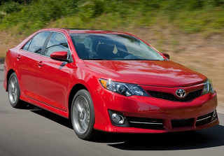 2012 Toyota Camry Red