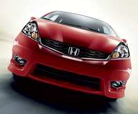 2012 Honda Fit red front end