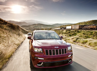 2012 Jeep Grand Cherokee SRT8 Red