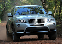 2011 BMW X3 Front End