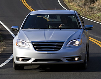 2012 Chrysler 200 Front End Silver