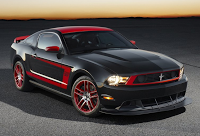 2012 Ford Mustang Boss 302 Laguna Seca Black