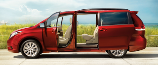 2011 Toyota Sienna LE V6 AWD Salsa Red Pearl