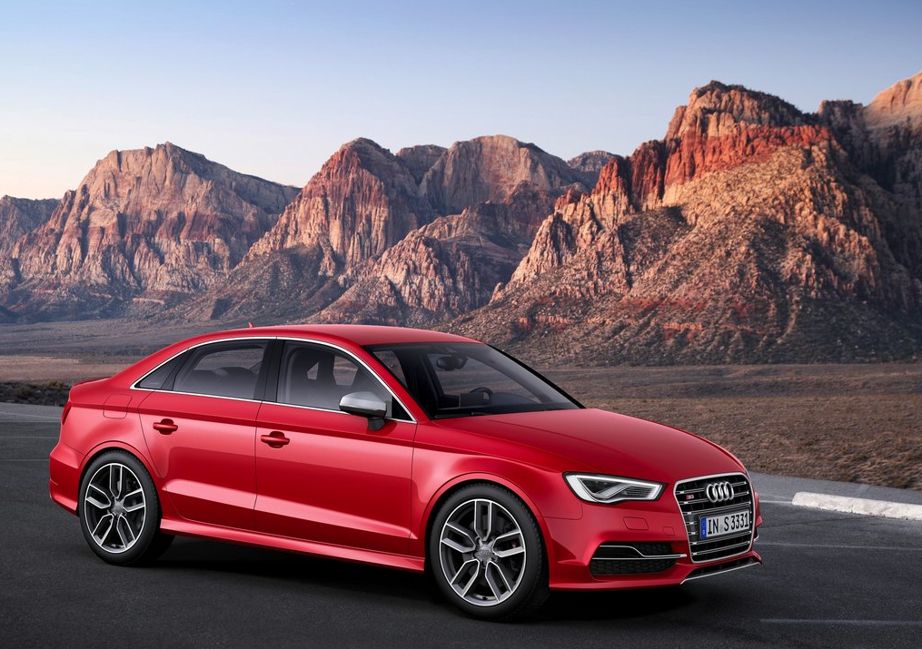 Audi S3 red